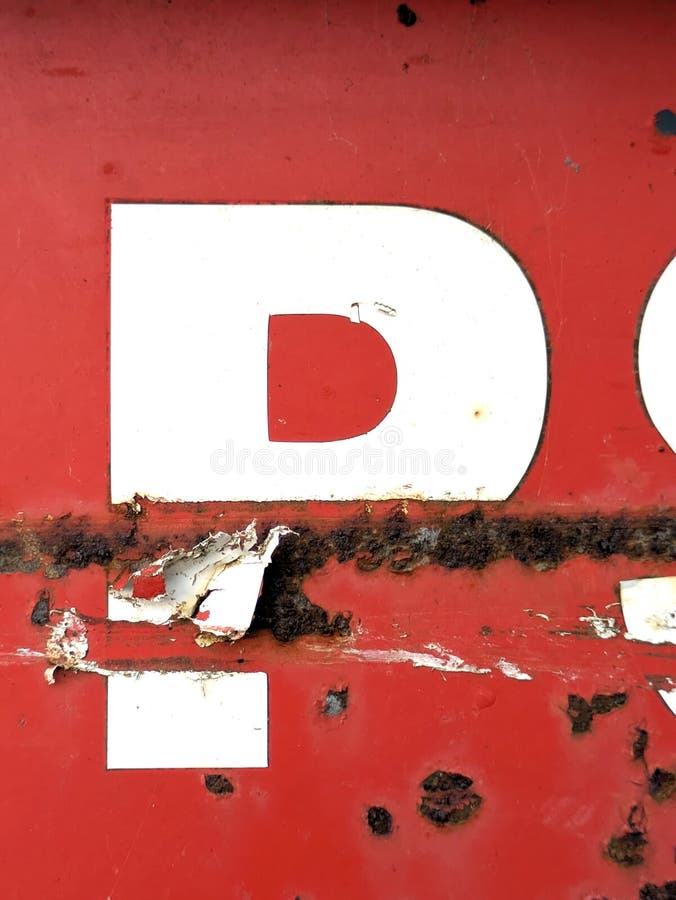 Skriftlig ordalydelse i Distress State Typography Advertising Letter P arkivbilder