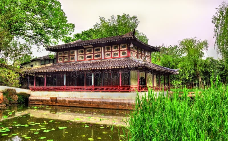 Skromnie administratora ogród wielki ogród w Suzhou fotografia royalty free Skromnie administratora ogród wielki ogród w Suzhou fotografia royalty free