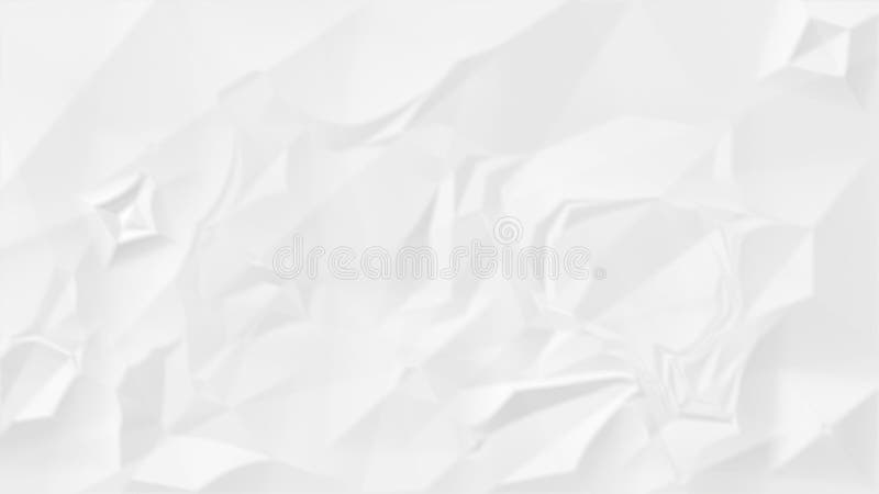 Skruszony biały papier teksturę tło pomarszczony i złożony papier powierzchnia ilustracja wektor