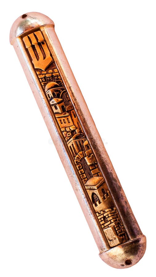 skrzynka rocznik mezuzah srebra rocznik zdjęcia royalty free skrzynka rocznik mezuzah srebra rocznik zdjęcia royalty free