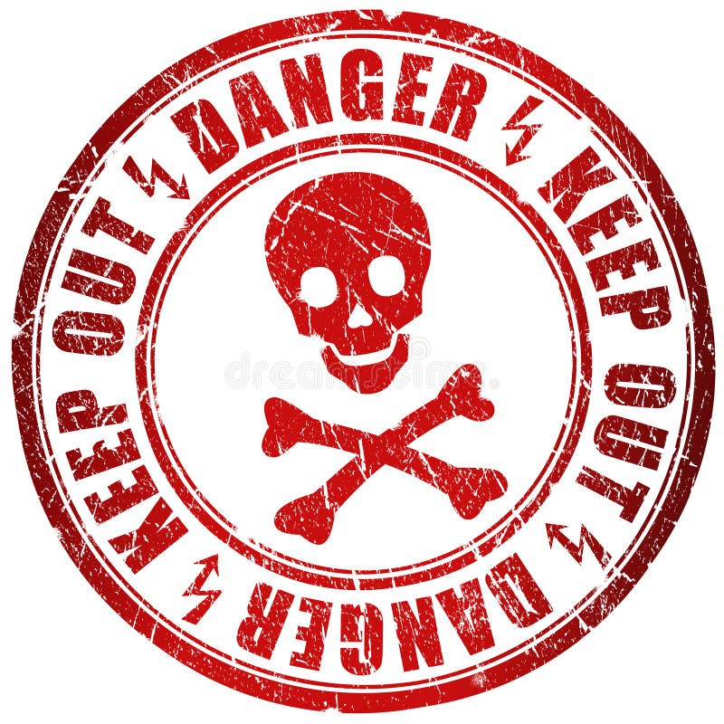 Danger symbol stock illustration. Illustration of caution - 17749719 Danger Stamp