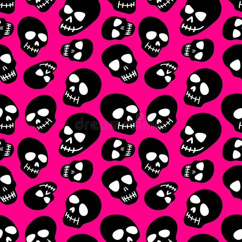 Girly stars n skulls Skull  Pink skull  Crazy Cute Pink Skull HD phone  wallpaper  Pxfuel