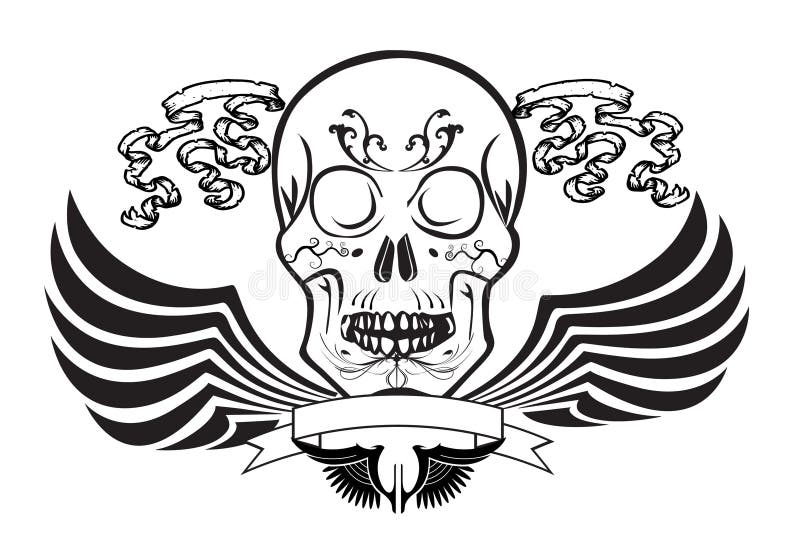 Dark horror skull evil tattoo HD wallpaper  Pxfuel