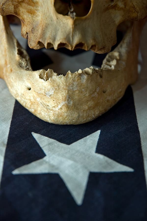 Skull and a star