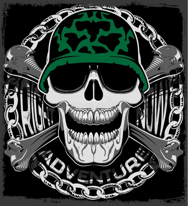 Skull Tee Graphic Design Stock Illustrations – 1,266 Skull Tee Graphic  Design Stock Illustrations, Vectors & Clipart - Dreamstime