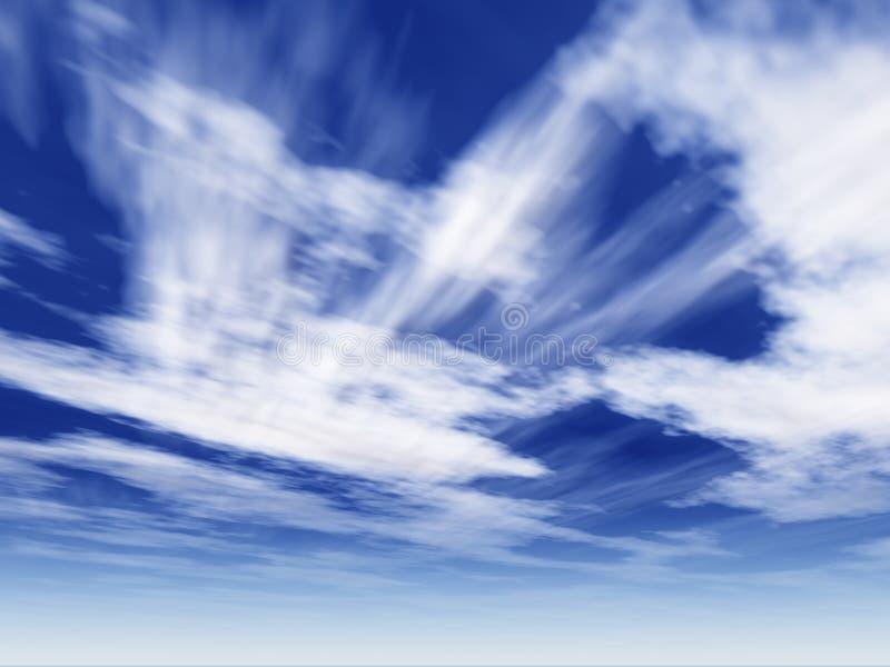 Molto alto soluzione cielo blu bellissimo nuvole.
