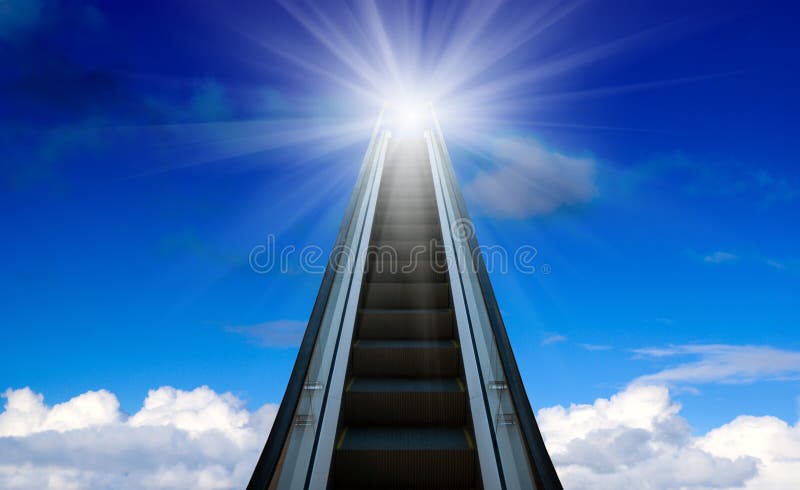 Stairway to heaven stock photo. Image of photograph - 139406458