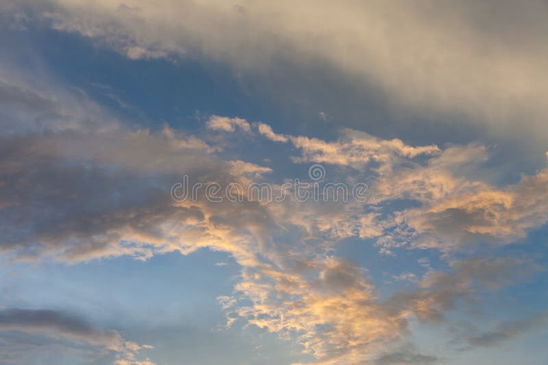 Sky background stock photo