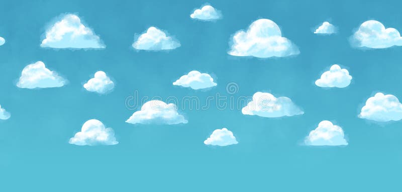 cartoon sky texture