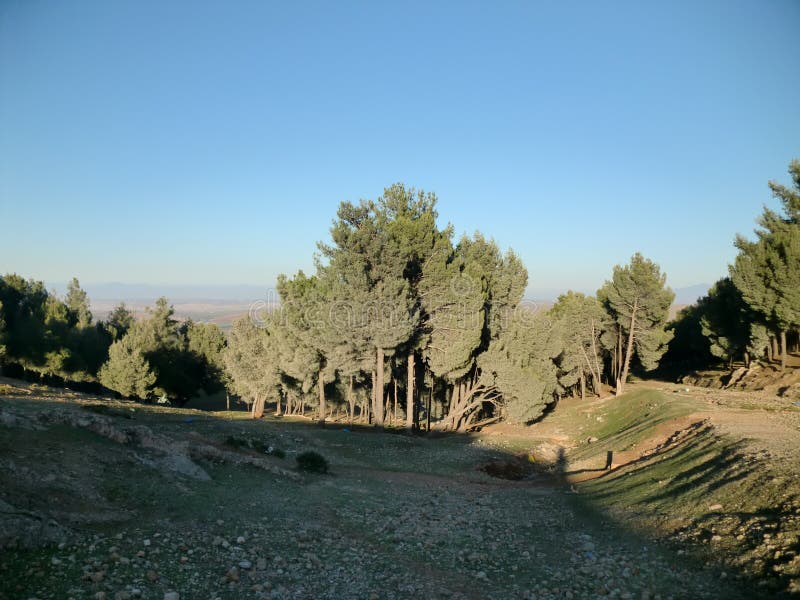 Sky blue in sefrou stock photo. Image of sefrou, morocco 166391530
