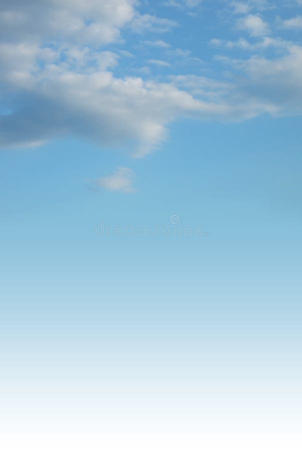 Cer și nori royalty free stock photography