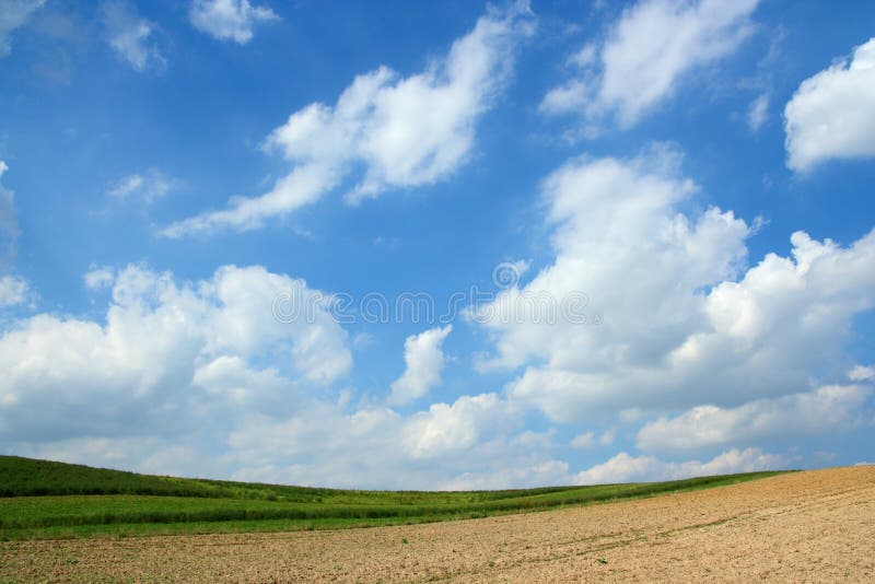 Sky with clouds