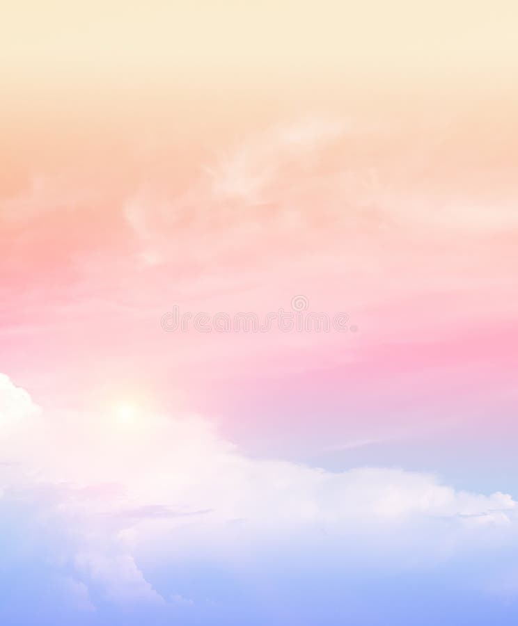 Sky and Clouds Vertical Photo Stock Image - Image of format, magazine ...