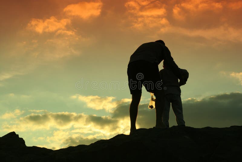 Sky fish stock photo