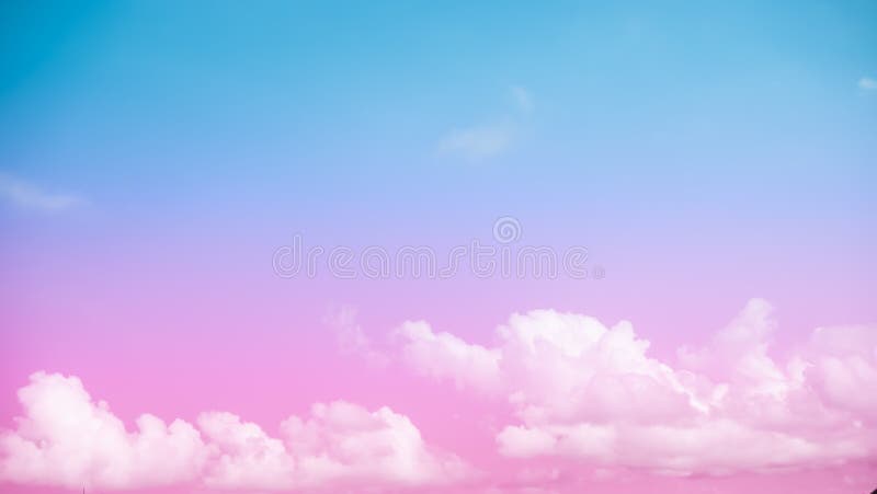 Sky Pastel Pink,purple,blue Color Background. Stock Photo - Image of ...