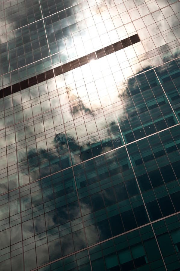 Sky Reflected in Building