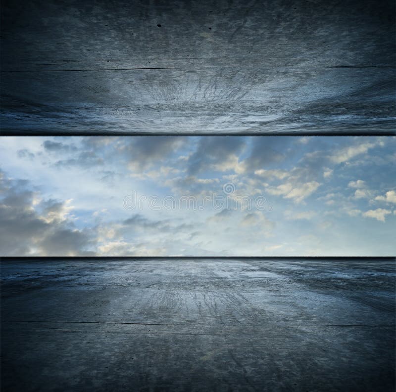 Sky room. sci-fi style abstract background. Sky room. sci-fi style abstract background.