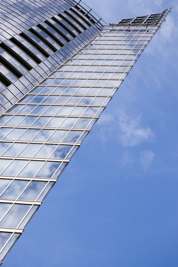 Sky scraper on blue sky