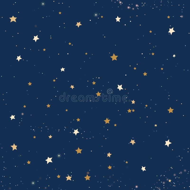 Sky star pattern, space background, magic galaxy. Gold and blue night, sparkle constellation, golden zodiac foil. Decor