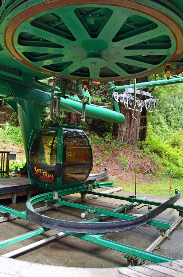 Sky Trail editorial photography. Image of trail, gondola 25681182