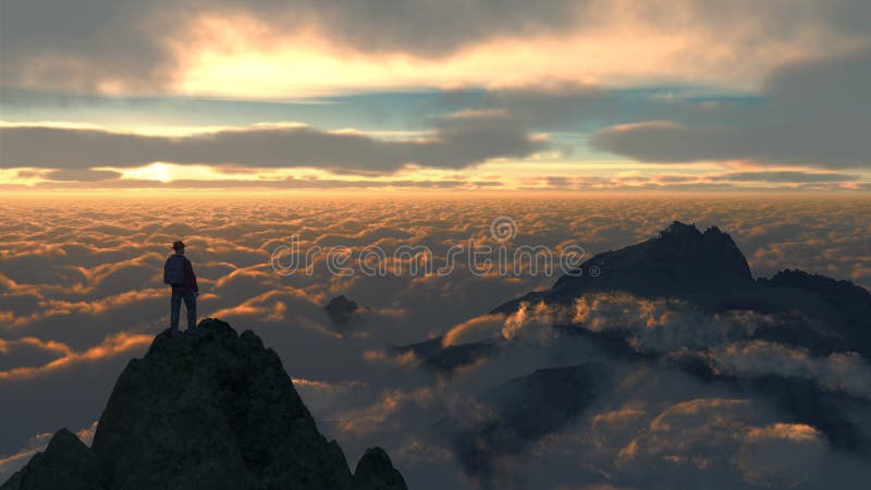 Skyberg C1 royaltyfria foton