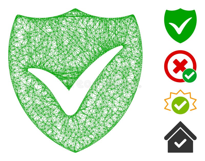 Mesh shield valid web 2d vector illustration. Model is based on shield valid flat icon. Mesh forms abstract shield valid flat model. wireframe 2D web network isolated on a white background. Mesh shield valid web 2d vector illustration. Model is based on shield valid flat icon. Mesh forms abstract shield valid flat model. wireframe 2D web network isolated on a white background