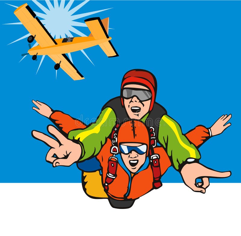 Free Skydiving Clipart