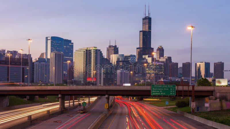 Skyline Chicagos, Illinois, USA