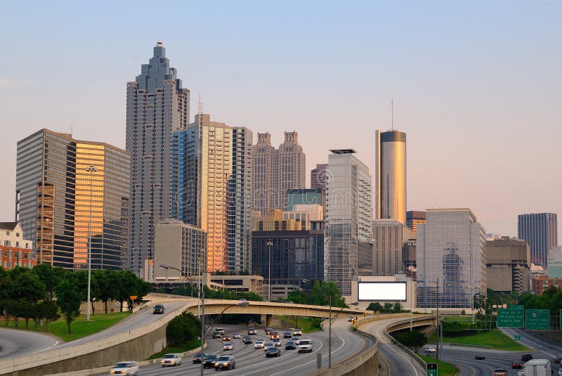 Skyline de Atlanta, Geórgia