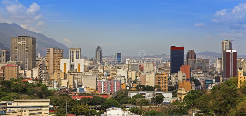 Skyline de Caracas venezuela