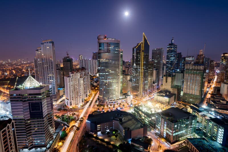 Skyline de Makati, Manila, Filipinas