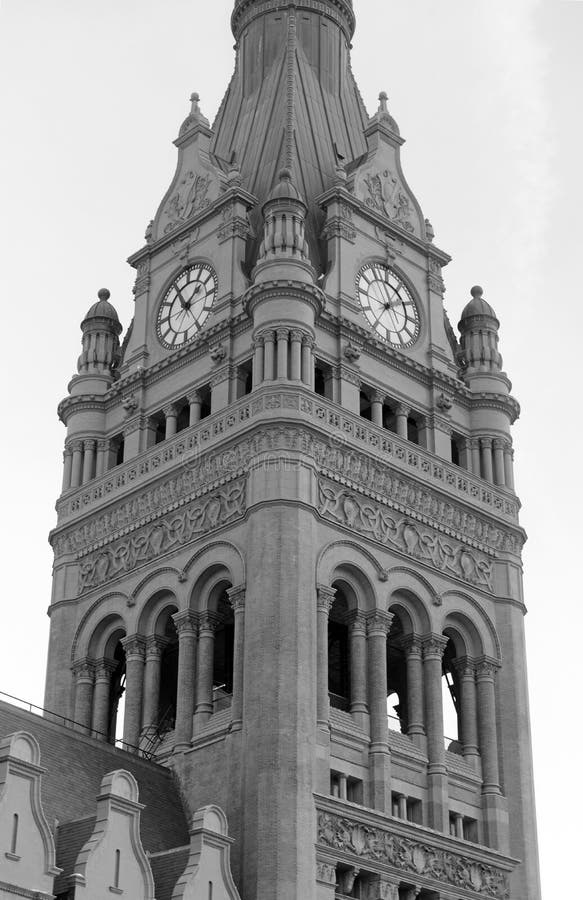 Milwaukee skyline with City Hall CLock Tower, a city with a rich Native American history, located on Lake Michigan in Wisconsin, USA,. Milwaukee skyline with City Hall CLock Tower, a city with a rich Native American history, located on Lake Michigan in Wisconsin, USA,