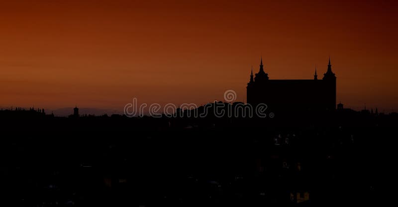 Skyline de Toledo imagem de stock royalty free Skyline de Toledo imagem de stock royalty free