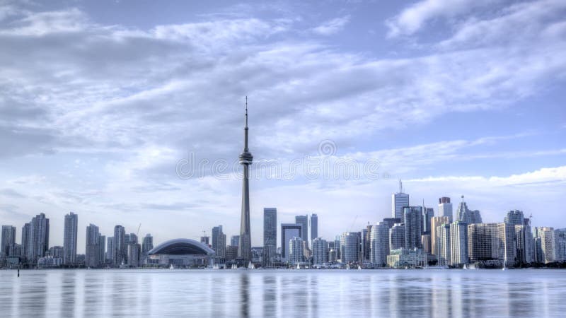 Skyline HDR de Timelapse Toronto