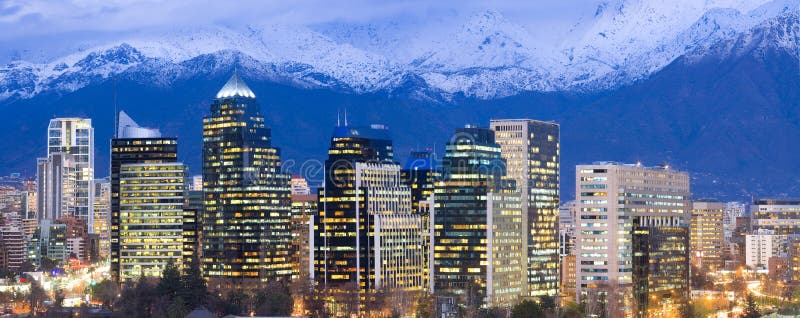 Skyline of modern office buildings at Las Condes and Providencia districts in Santiago. Skyline of modern office buildings at Las Condes and Providencia stock photos Skyline of modern office buildings at Las Condes and Providencia districts in Santiago. Skyline of modern office buildings at Las Condes and Providencia stock photos