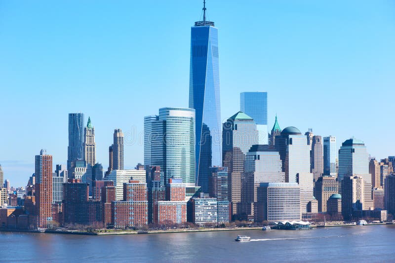 Skyline New- York Citymanhattan lizenzfreie stockfotos Skyline New- York Citymanhattan lizenzfreie stockfotos