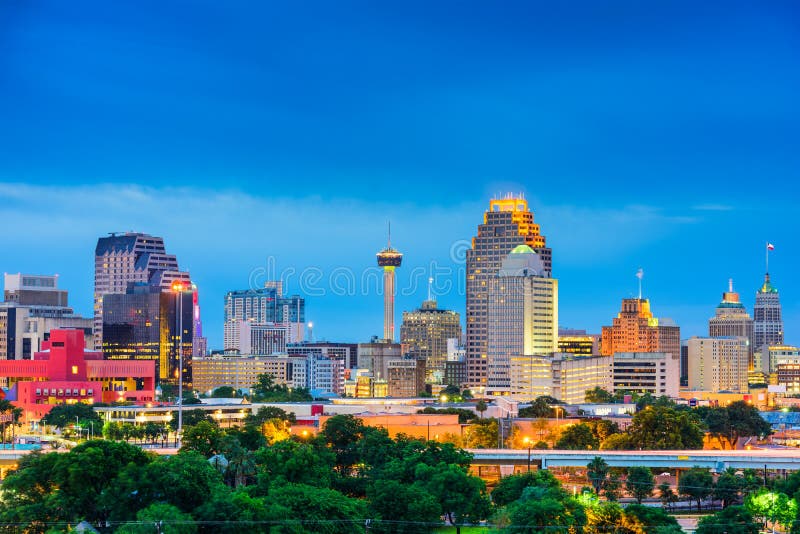 San Antonio, Texas, USA skyline. San Antonio, Texas, USA skyline.