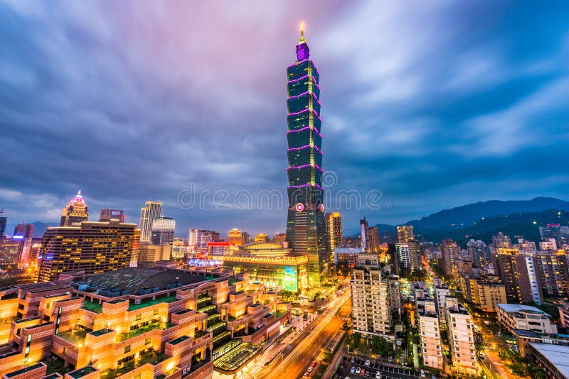 Skyline Taipehs Taiwan