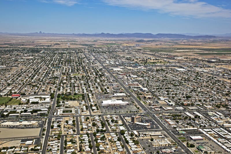 Skyline of Yuma, Arizona