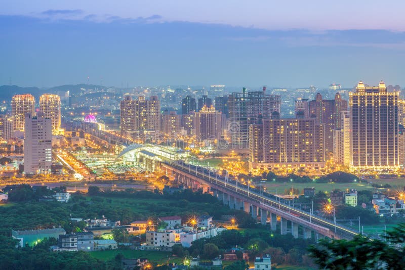 Skyline of Hsinchu City, Taiwan Stock Photo Image of daylight