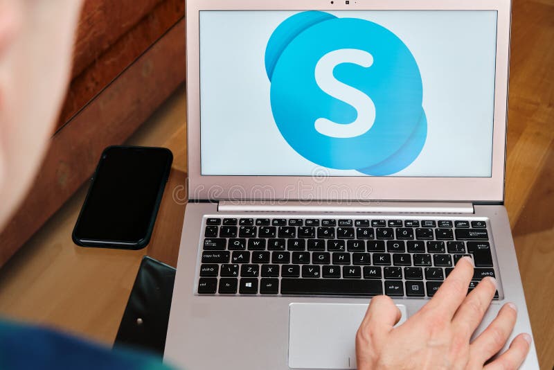 conference skype stock image conference skype stock image