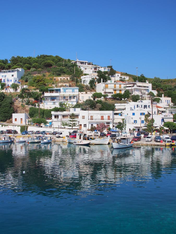 Skyros, Greek Island Fishing Village. Linaria, the port for the Sporades group Greek Island Skyros, with fishing and recreational boats in harbour and typical stock images Skyros, Greek Island Fishing Village. Linaria, the port for the Sporades group Greek Island Skyros, with fishing and recreational boats in harbour and typical stock images