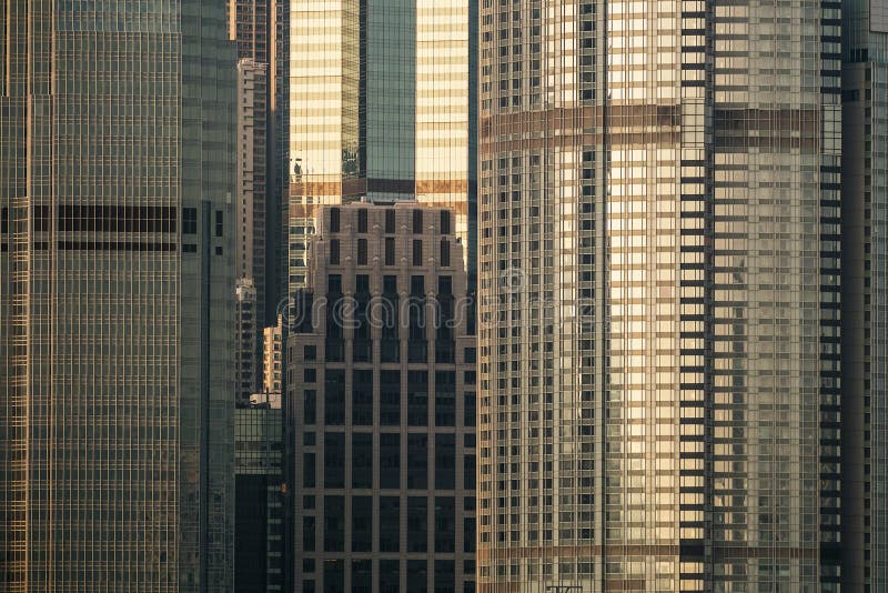 Skyscraper buildings windows