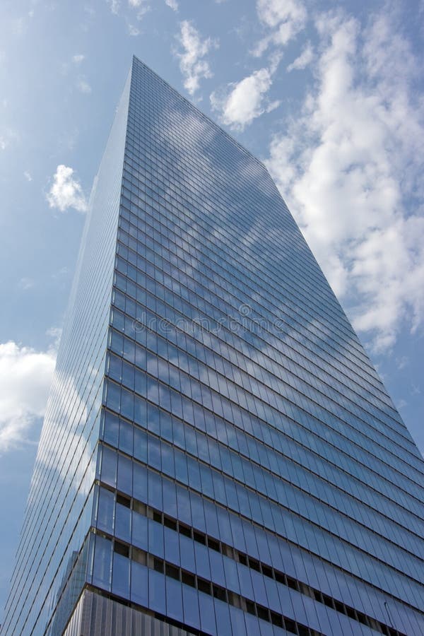 Skyscraper in the clouds