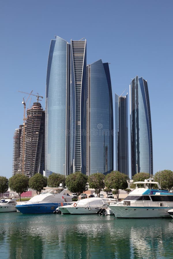 Skyscrapers in Abu Dhabi