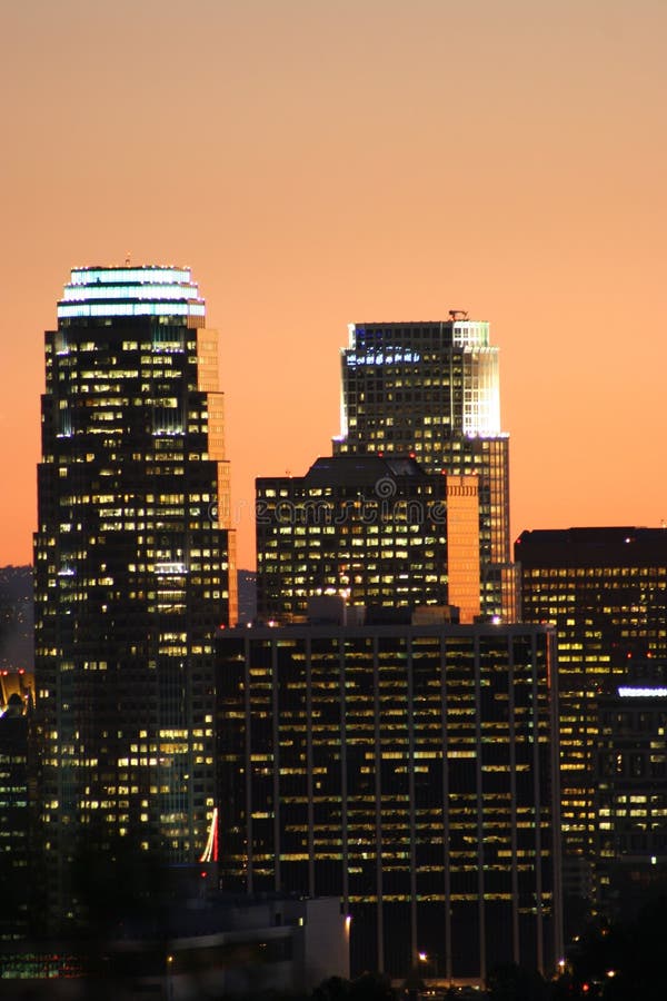 Skyscrapers in Los Angeles