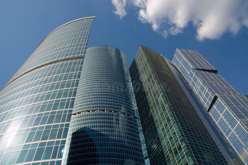 Skyscrapers in Moscow-City