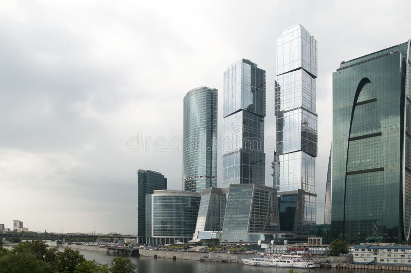 Skyscrapers in Moscow-City