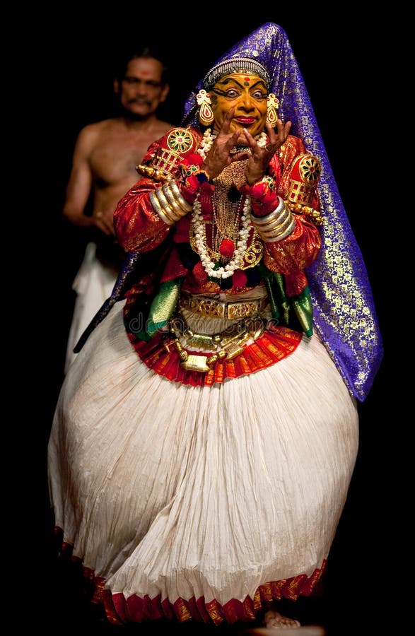 skådespelareindia kathakali södra kerala royaltyfri fotografi skådespelareindia kathakali södra kerala royaltyfri fotografi