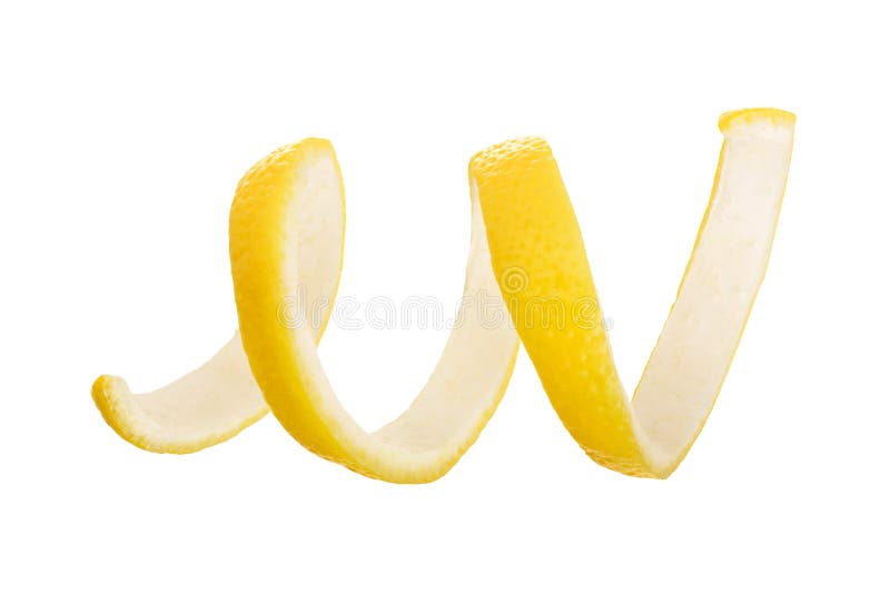 Lemon peel isolated on white background without a shadow. Healthy food,. Lemon peel isolated on white background without a shadow. Healthy food,